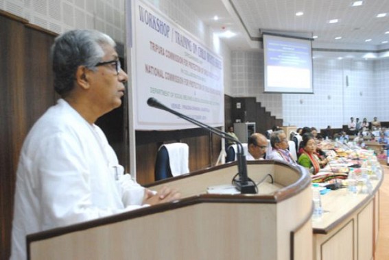 Parents have to play a vital role regarding the protection of child rights: CM Parents have to play a vital role regarding the protection of child rights: CM